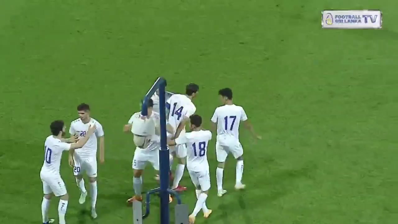 AFC Uzbekistan Vs Sri Lanka Jaloliddin Masharipov Goal in 35 min, Score 1:0