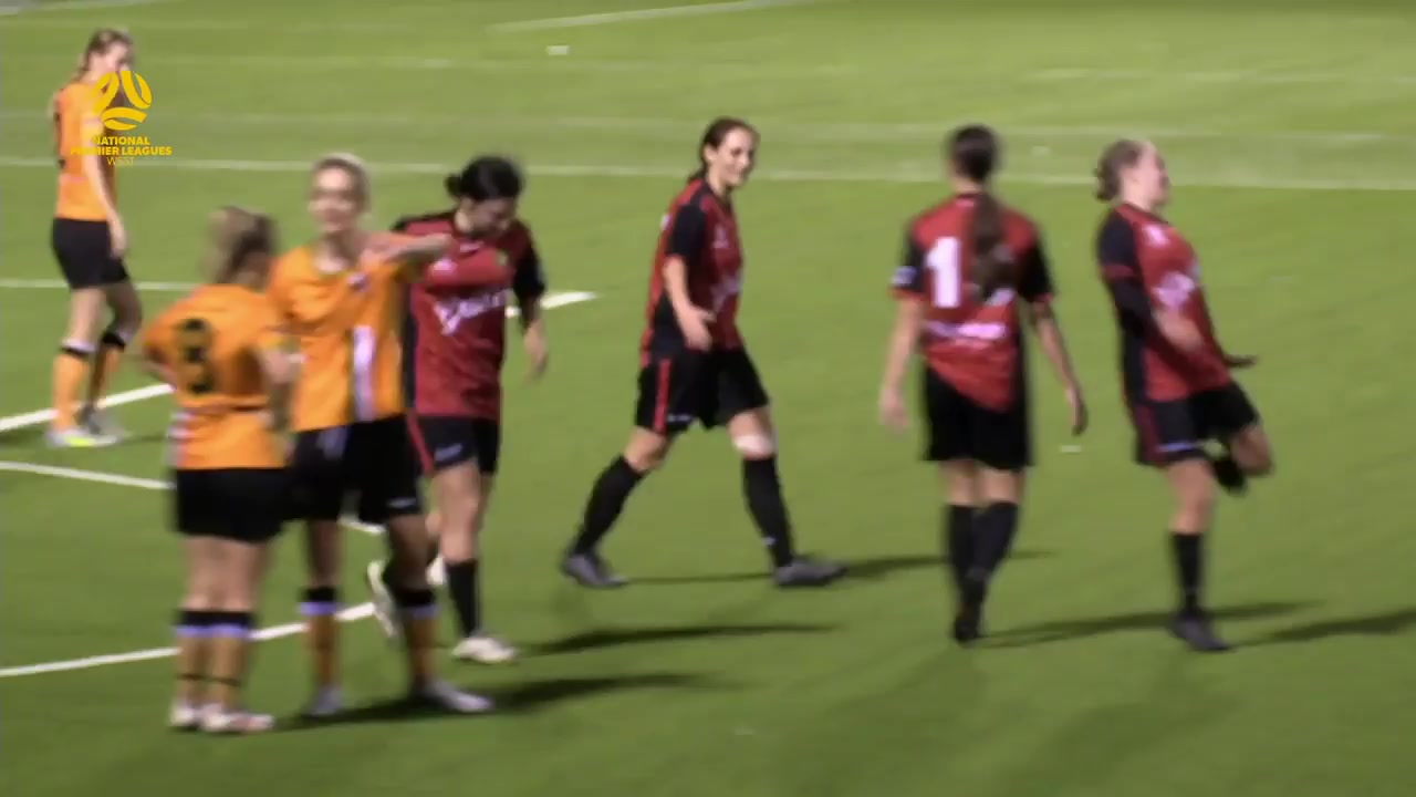 澳西女超 默多克大學梅爾維爾女 Vs 科廷大學FC女足 33分進球,比分2:1