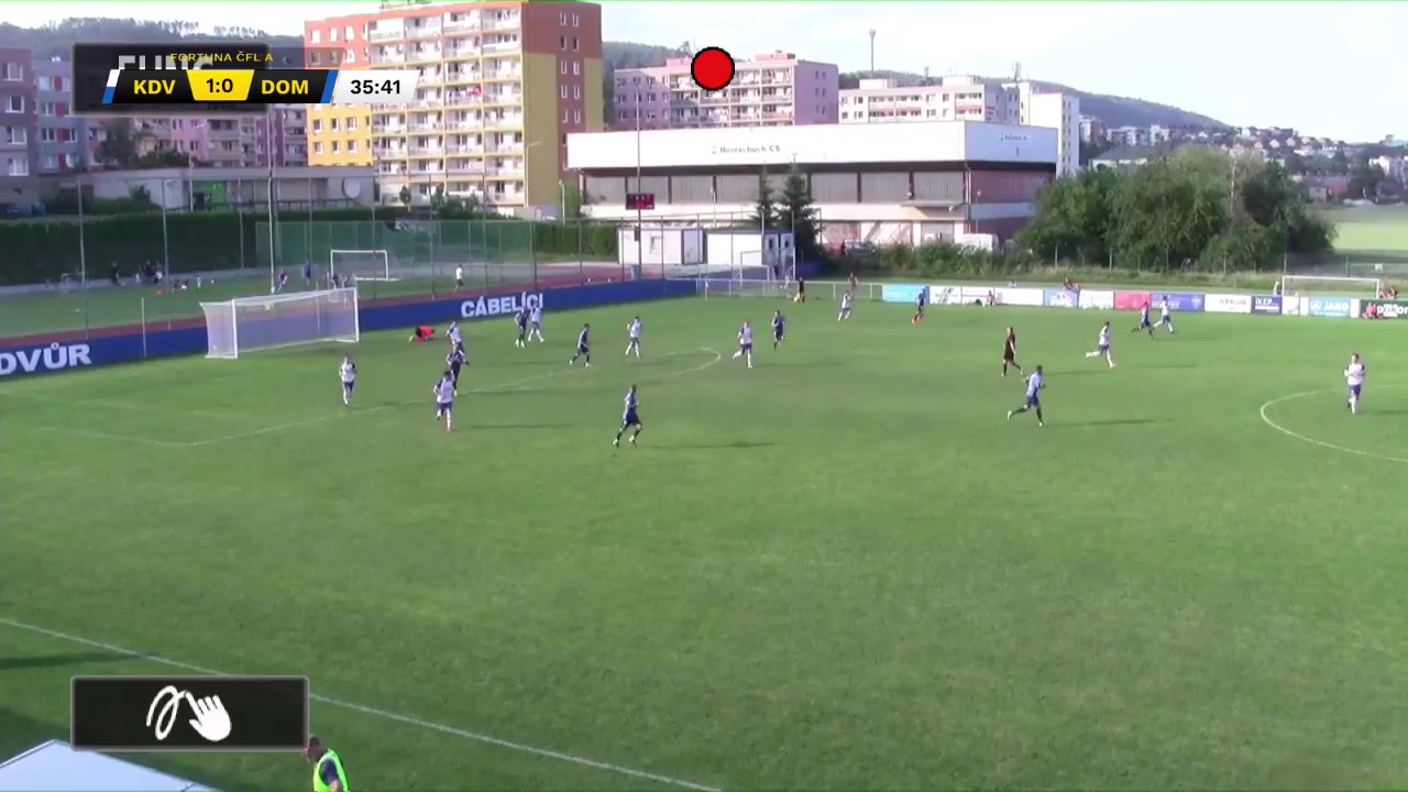 CZE CFL FK Kraluv Dvur Vs Domazlice 36 phút Vào, ghi bàn 1:1