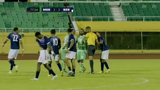 1964 Montserrat Vs Bermuda 78 skor gol , skor 2:2