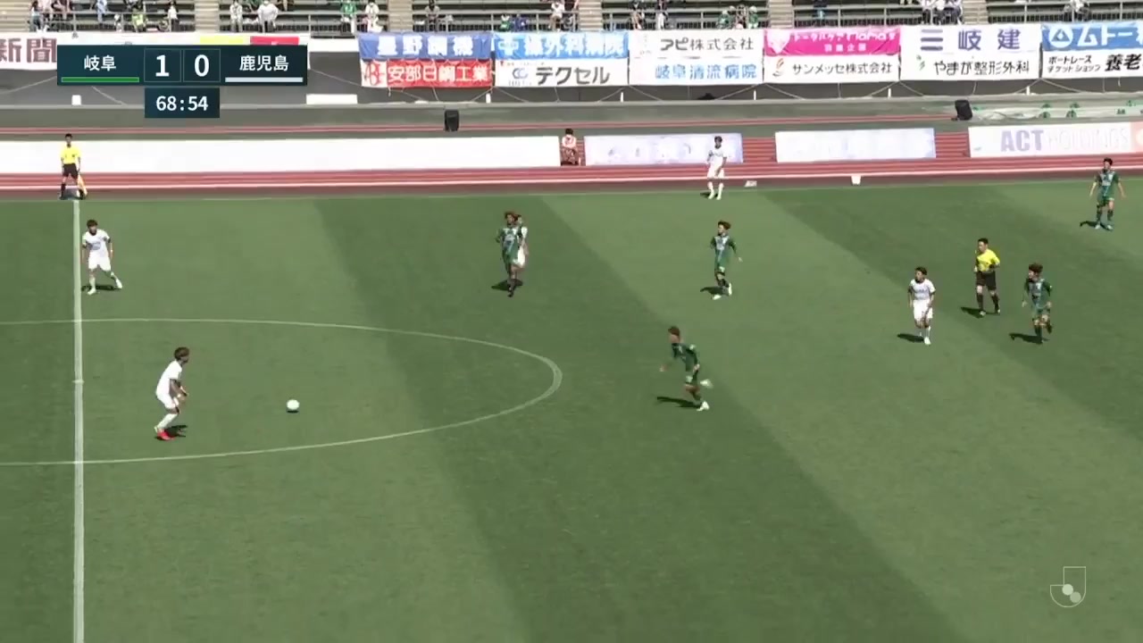 JPN D3 FC Gifu Vs Kagoshima United 69 phút Vào, ghi bàn 1:1