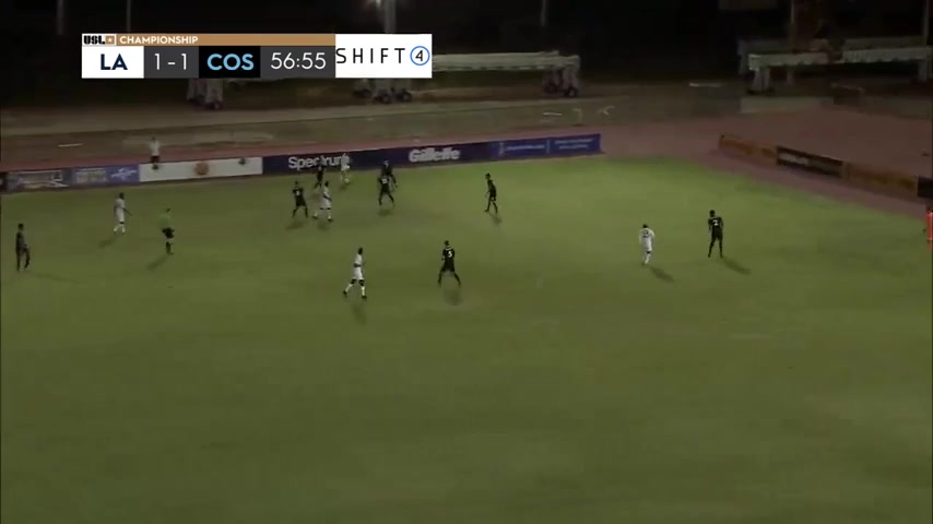 USL CH Los Angeles Galaxy II Vs Colorado Springs Switchbacks FC 58 ทำประตู Elvis Takyi Amoh ประตู, ทำคะแนน 1:2