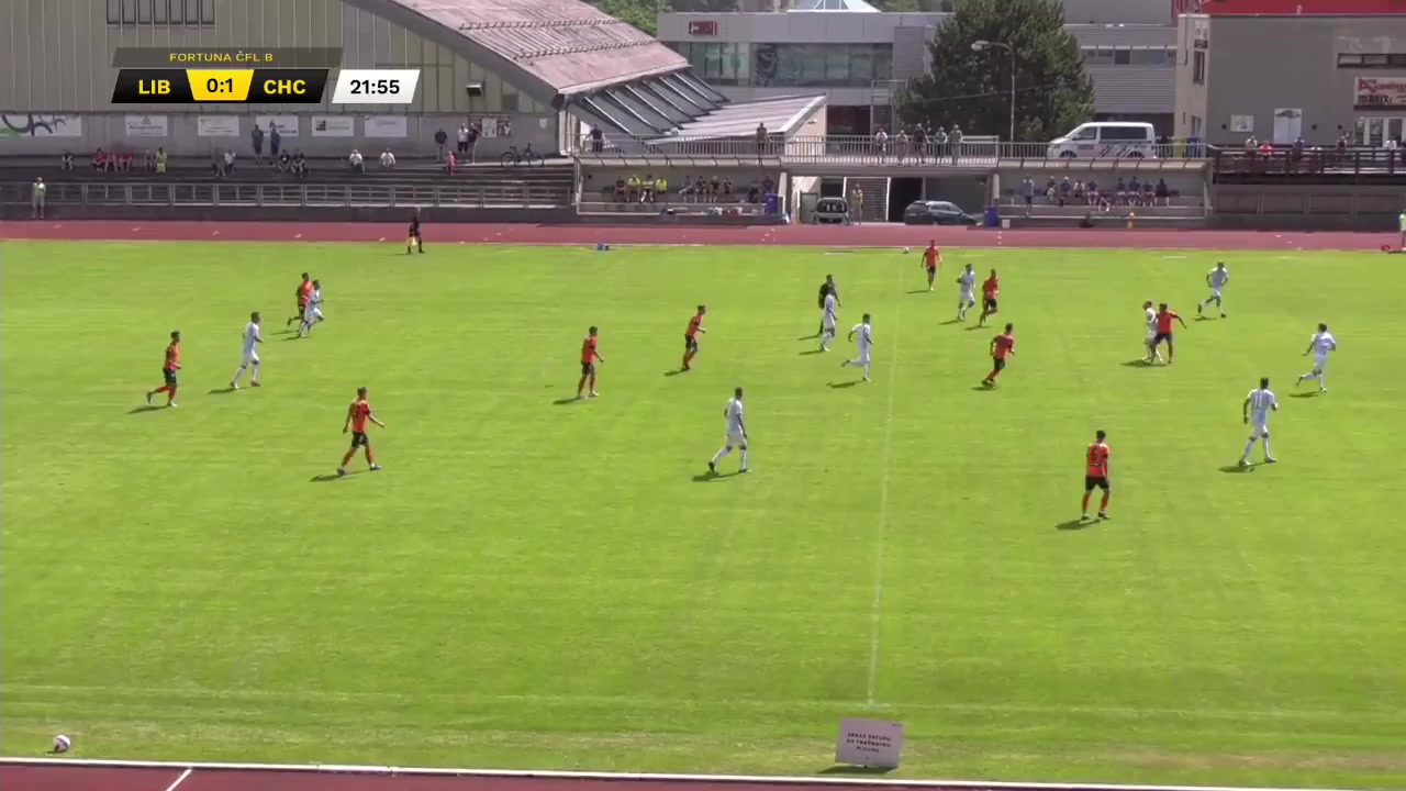 CZE CFL Slovan Liberec II Vs Chlumec nad Cidlinou 21 phút Vào, ghi bàn 0:2