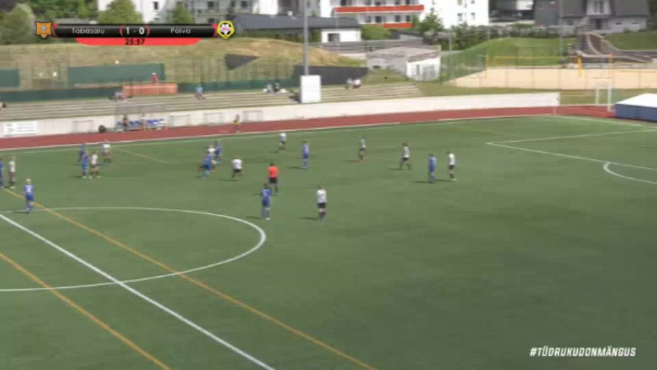 EST WD2 JK Tabasalu (w) Vs FC Lootos Polva (w) Anette Salei Goal in 26 min, Score 2:0