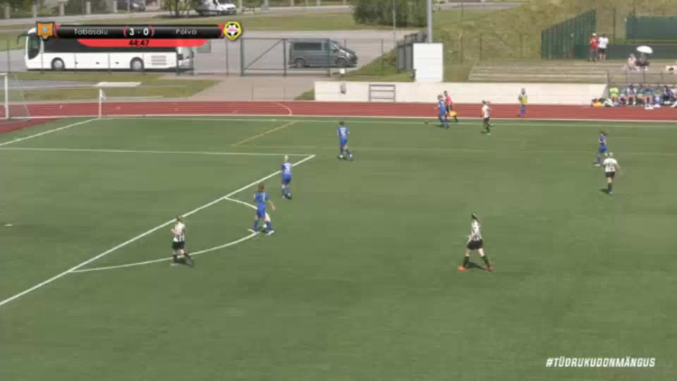 EST WD2 JK Tabasalu (w) Vs FC Lootos Polva (w) Mirell Sööt Goal in 45 min, Score 4:0