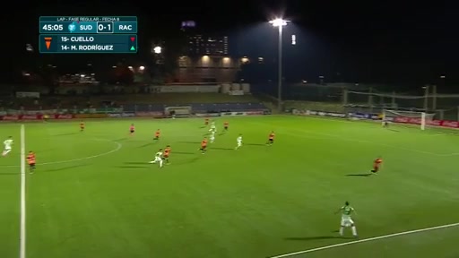 URU D2 IA Sud America Vs Racing Club Montevideo Joaquin Ochoa Goal in 46 min, Score 0:2