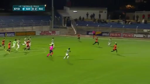 URU D2 IA Sud America Vs Racing Club Montevideo Eric De Los Santos Goal in 57 min, Score 0:3