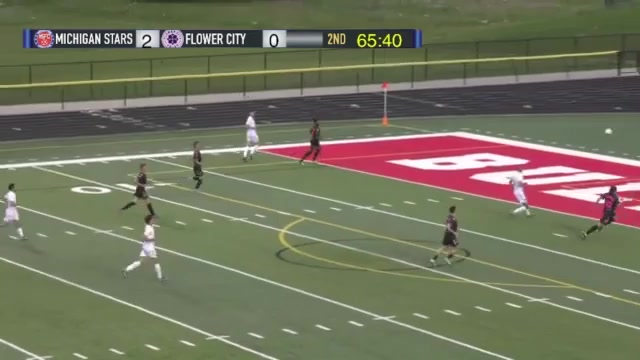 NISA Michigan Stars Vs Flower City Union  Goal in 66 min, Score 3:0