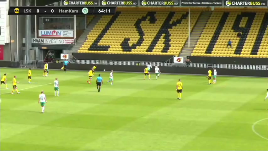 INT CF Lillestrom Vs Ham-Kam 65 phút Vào, ghi bàn 0:1