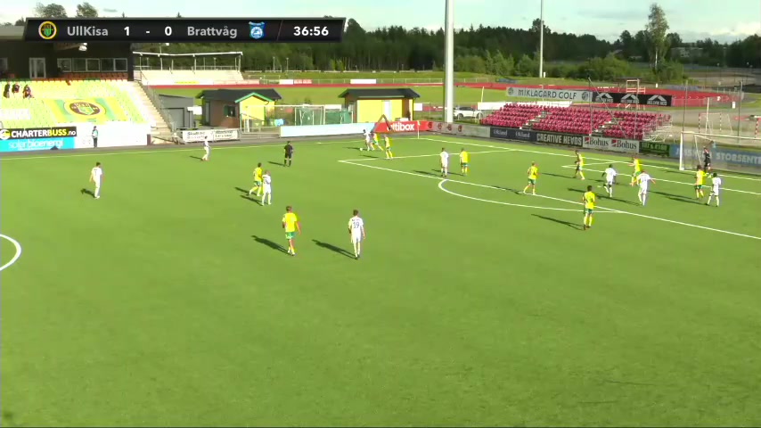 NOR D2 Ullensaker/Kisa IL Vs Brattvag Harmohan Singh Goal in 37 min, Score 1:1
