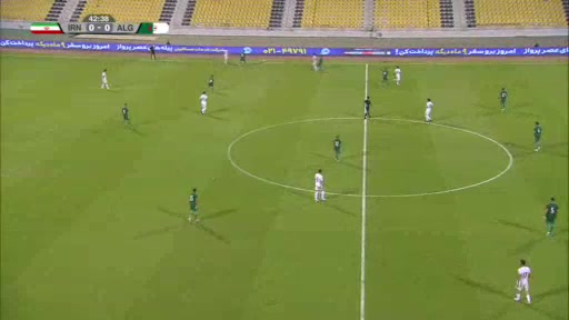 INT FRL Iran Vs Algeria Riad Benayad Goal in 43 min, Score 0:1