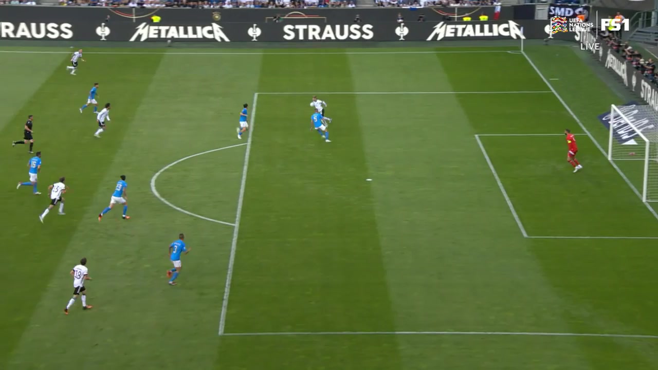 1864 Germany Vs Italy 9 skor gol , skor 1:0