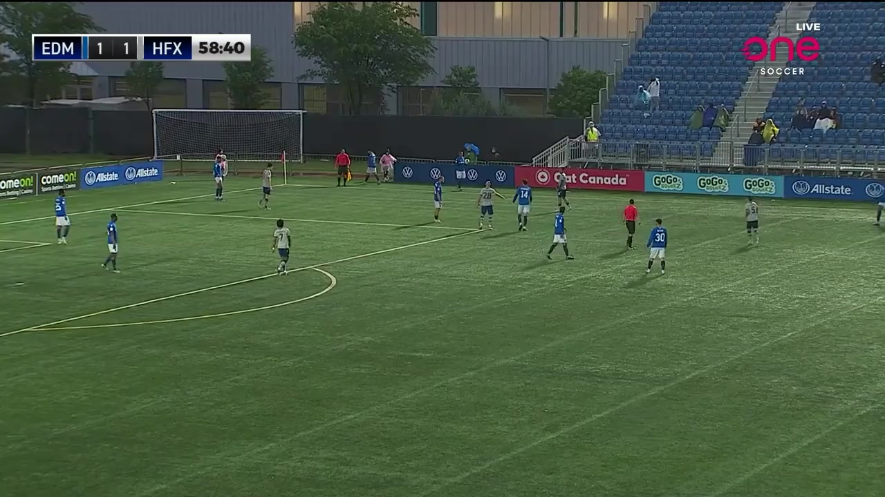 Can PL FC Edmonton Vs HFX Wanderers FC Samuel Salter Goal in 59 min, Score 1:2