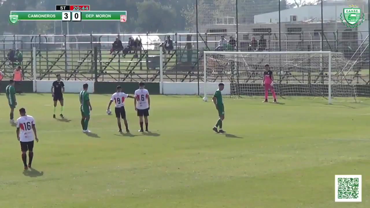 AR L（R） Deportivo Camioneros Reserves Vs Deportivo Moron Reserves  Goal in 67 min, Score 4:0