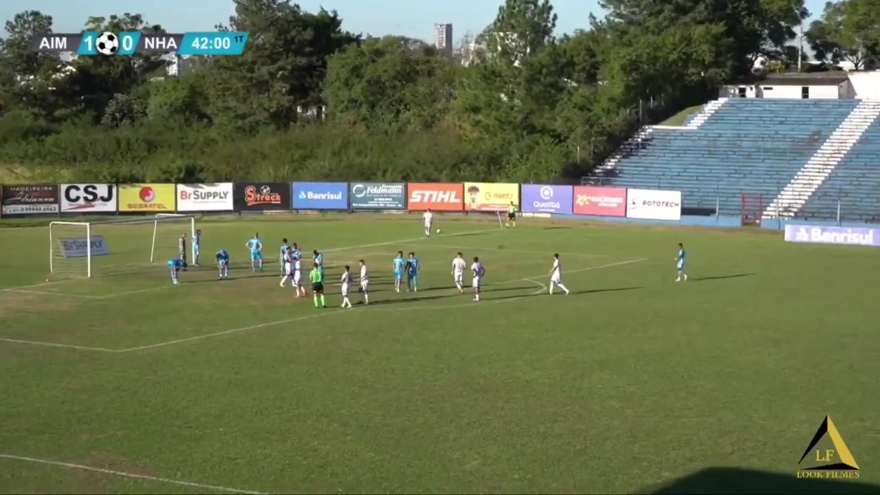 BNY Aimore RS U20 Vs Novo Hamburgo RS U20  Goal in 42 min, Score 2:0