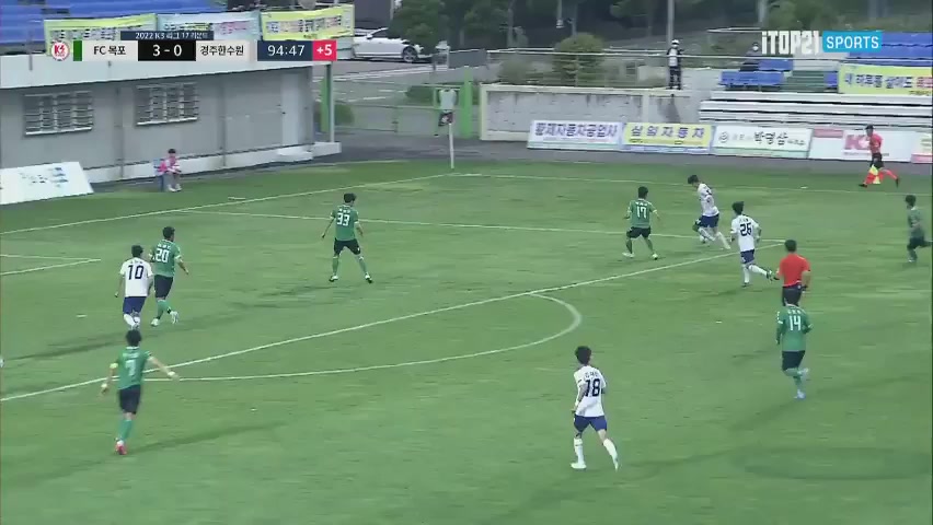 KCL Mokpo City Vs Gyeongju KHNP  Goal in 95 min, Score 3:1
