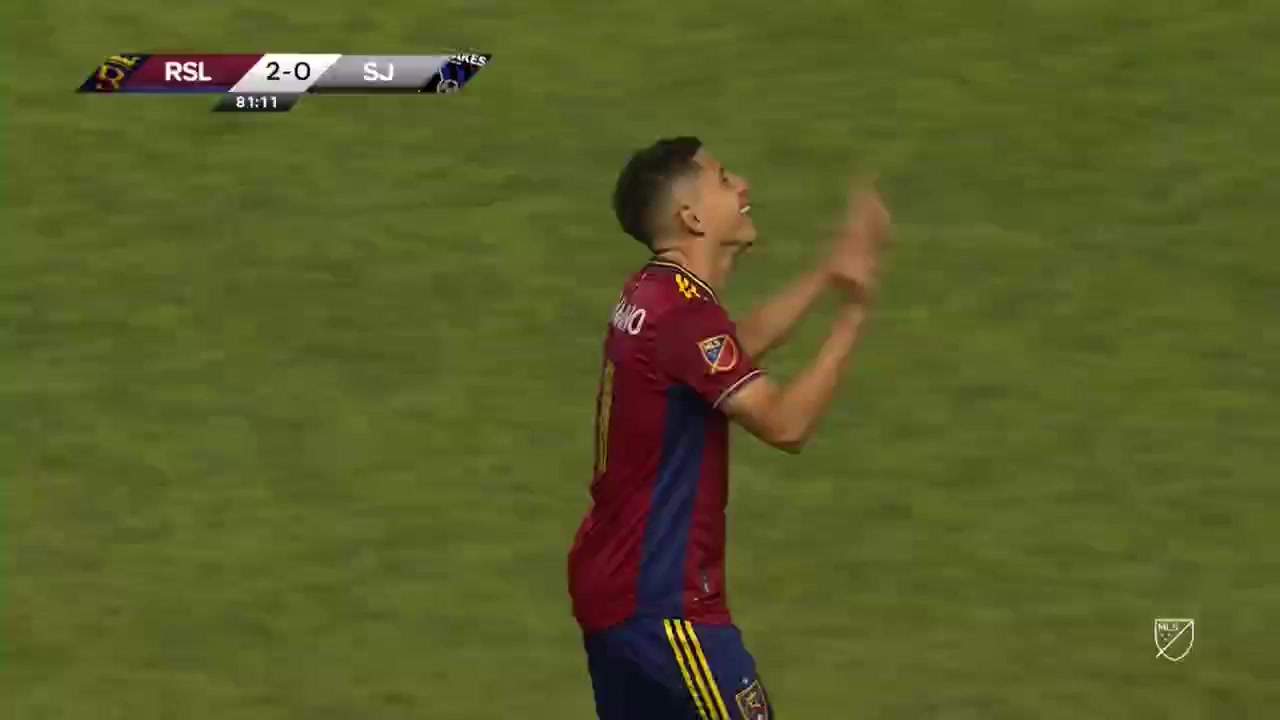 MLS Real Salt Lake Vs San Jose Earthquakes 81 phút Vào, ghi bàn 2:0