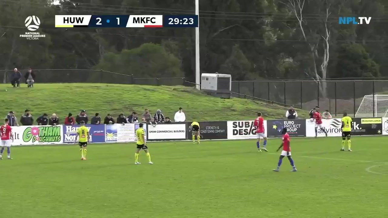 AUS VPL Heidelberg United Vs Melbourne Knights 30 phút Vào, ghi bàn 3:1