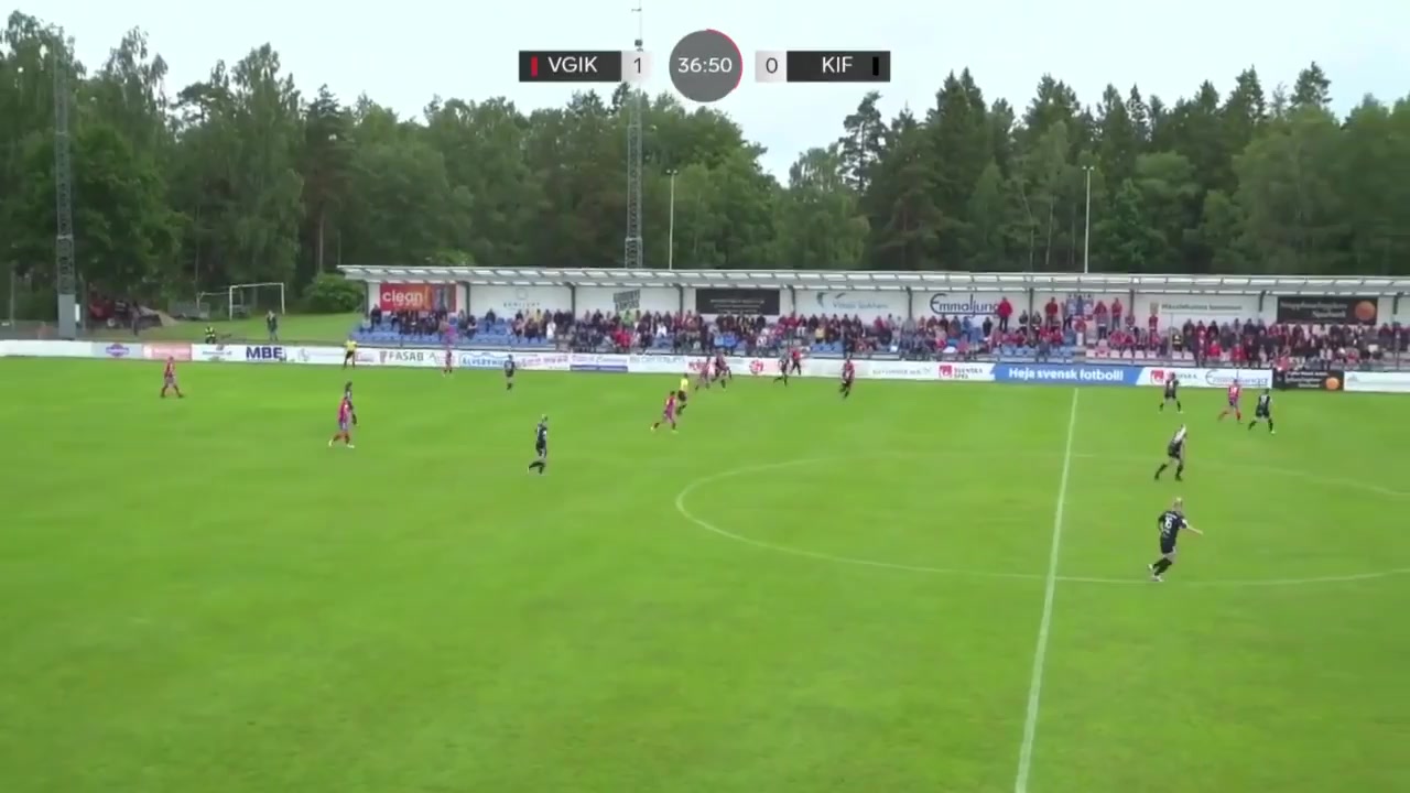 SWE WD1 Vittsjo GIK (w) Vs Orebro (w) Pikkujämsä Goal in 37 min, Score 1:1