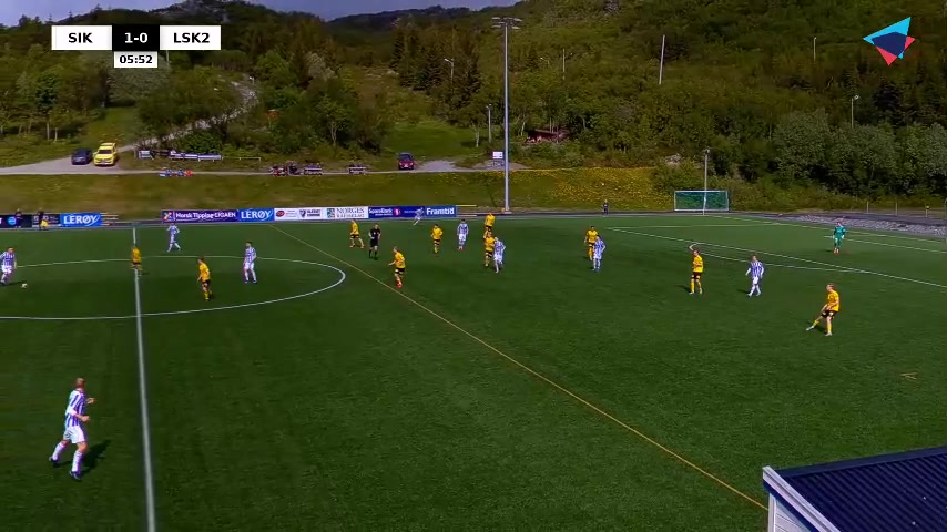 NOR D3 Skjervoy Vs Lillestrom B Nezik Adeeb Ismail Goal in 10 min, Score 1:1