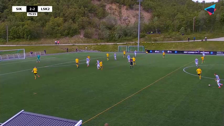 NOR D3 Skjervoy Vs Lillestrom B Erlend Pedersen Goal in 79 min, Score 3:2