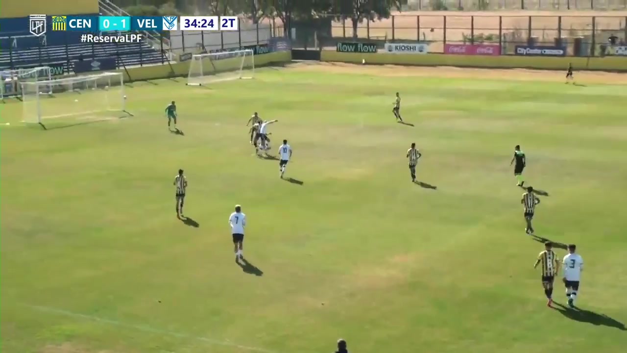 AR L（R） Rosario Central Reserves Vs Velez Sarsfield Reserves 80 phút Vào, ghi bàn 0:2