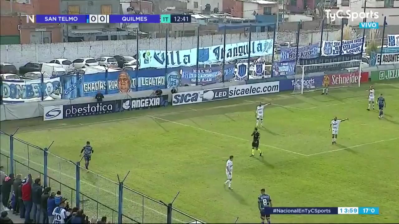 ARG D2 San Telmo Vs Quilmes 13 phút Alexander Raul ZuritaVào, ghi bàn 1:0