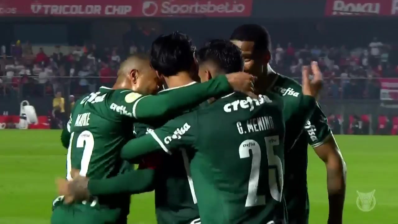 BRA D1 Sao Paulo Vs Palmeiras 90 phút Vào, ghi bàn 1:1