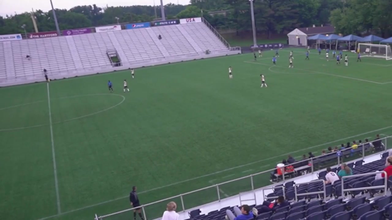 USL League 2 AC Connecticut Vs Vermont Green  Goal in 26 min, Score 1:2