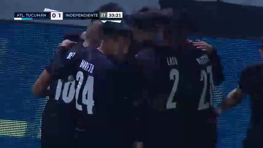 ARG C Atletico Tucuman Vs Independiente  Goal in 78 min, Score 0:1