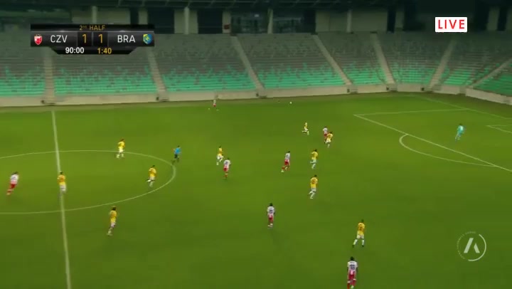 INT CF NK Bravo Vs Crvena Zvezda 92 phút Vào, ghi bàn 1:2