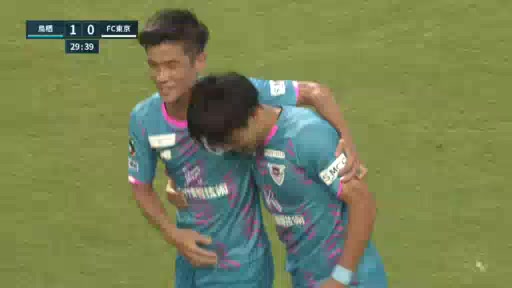 JPN D1 Sagan Tosu Vs FC Tokyo 29 ทำประตู  ประตู, ทำคะแนน 1:0