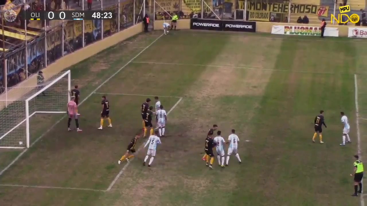 Torneo A Olimpo Bahia Blanca Vs Sol de Mayo Maximiliano Osurak Goal in 49 min, Score 0:1