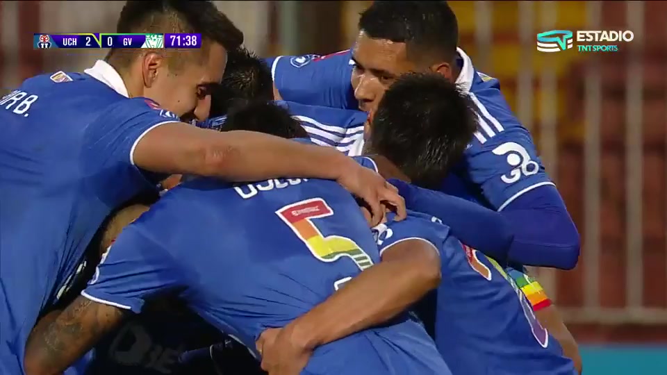 714 Universidad de Chile Vs General VelAsquez 73 skor gol , skor 2:0