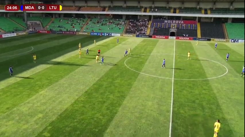 WWCPE Moldova (w) Vs Lithuania (w) 23 phút Vào, ghi bàn 0:1