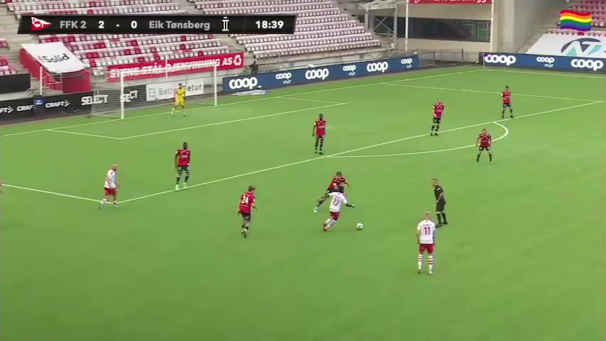 NOR D3 Fredrikstad B Vs Eik-Tonsberg  Goal in 18 min, Score 3:0