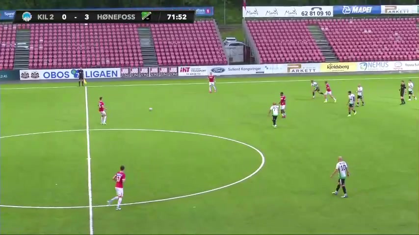 NOR D3 Kongsvinger IL B Vs Honefoss BK  Goal in 72 min, Score 0:4