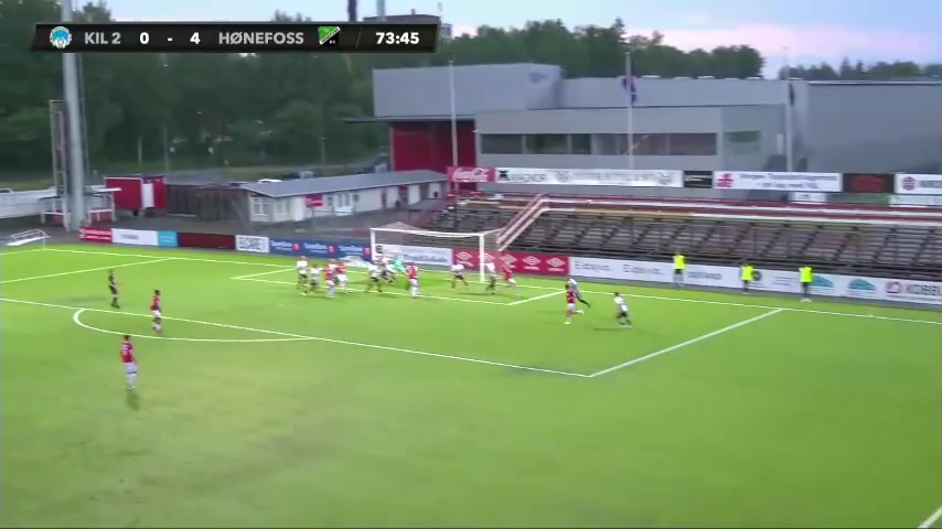 NOR D3 Kongsvinger IL B Vs Honefoss BK  Goal in 74 min, Score 1:4