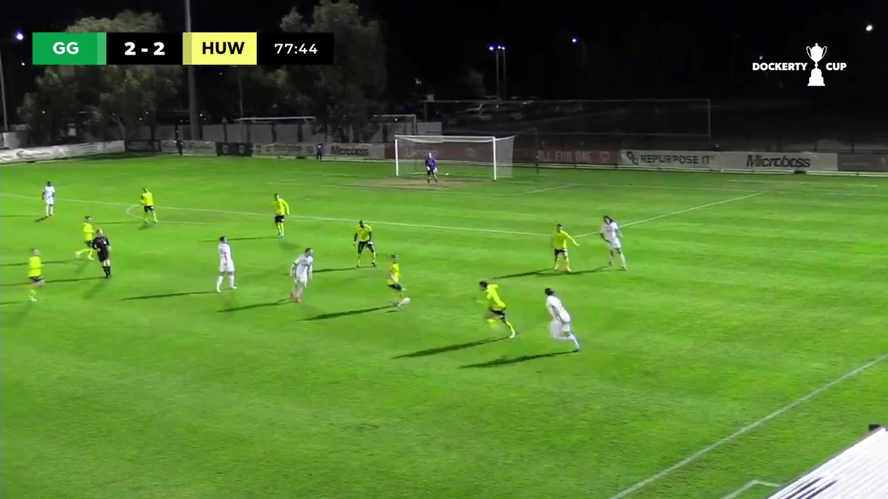 FFV Cup Green Gully Cavaliers Vs Heidelberg United Sheppard Goal in 78 min, Score 2:3