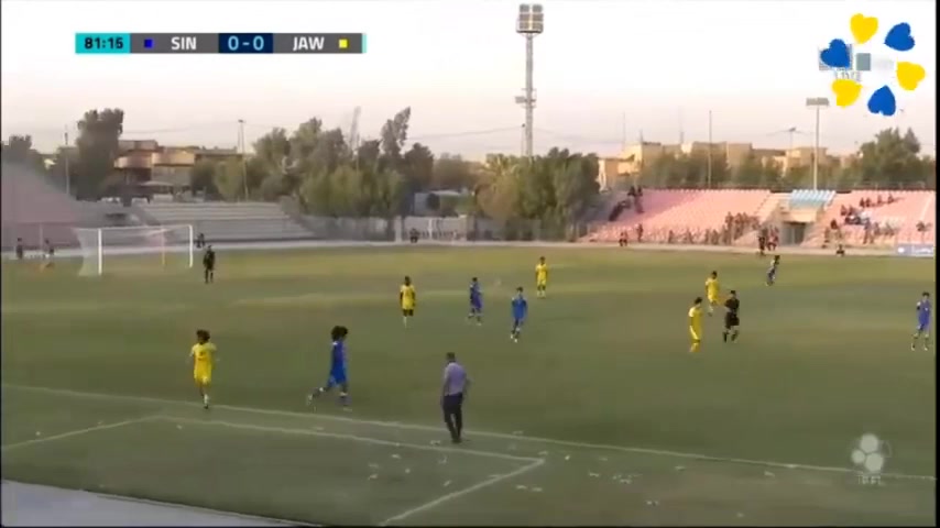 IRQ D1 Al Sinaah Vs Al Quwa Al Jawiya  Goal in 84 min, Score 0:1