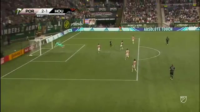 MLS Portland Timbers Vs Houston Dynamo 66 ทำประตู Carlos Darwin Quintero Villalba ประตู, ทำคะแนน 2:1