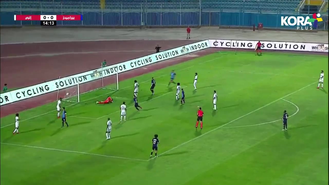 EGY D1 Pyramids FC Vs Enppi 14 phút Vào, ghi bàn 1:0