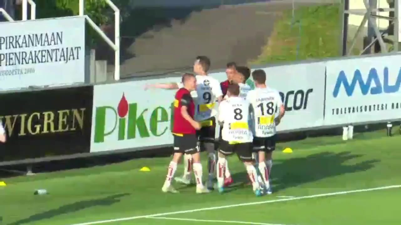 FIN CUP FC Haka Vs KuPs Lee Erwin Goal in 72 min, Score 2:2