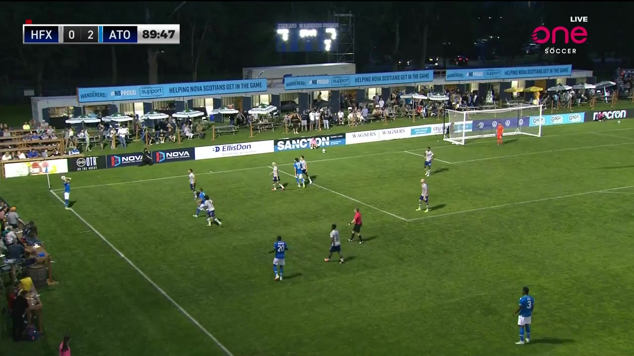 Can PL HFX Wanderers FC Vs Atletico Ottawa  Goal in 90 min, Score 1:2