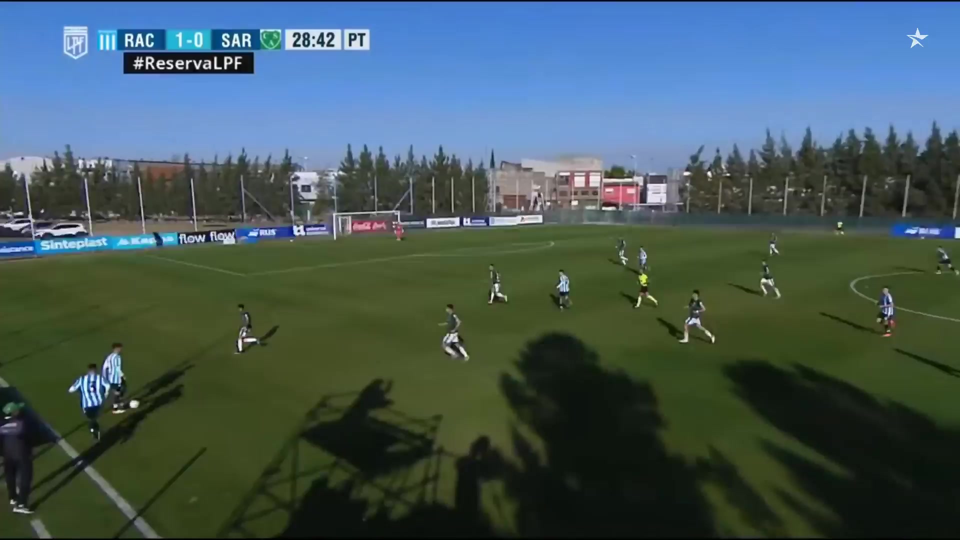 AR L（R） Racing Club Reserves Vs Sarmiento Junin Reserve 29 phút Vào, ghi bàn 2:0