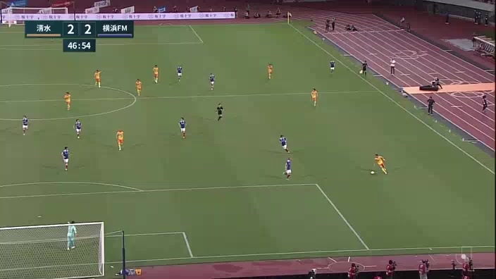 JPN D1 Shimizu S-Pulse Vs Yokohama Marinos Leonardo de Sousa Pereira Goal in 48 min, Score 2:2