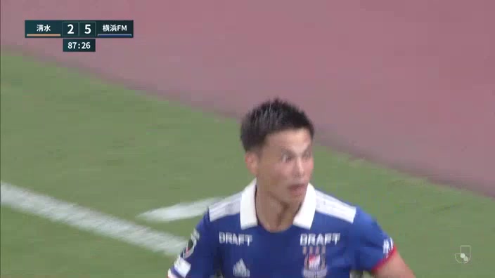 JPN D1 Shimizu S-Pulse Vs Yokohama Marinos Eiichi Katayama Goal in 87 min, Score 2:5