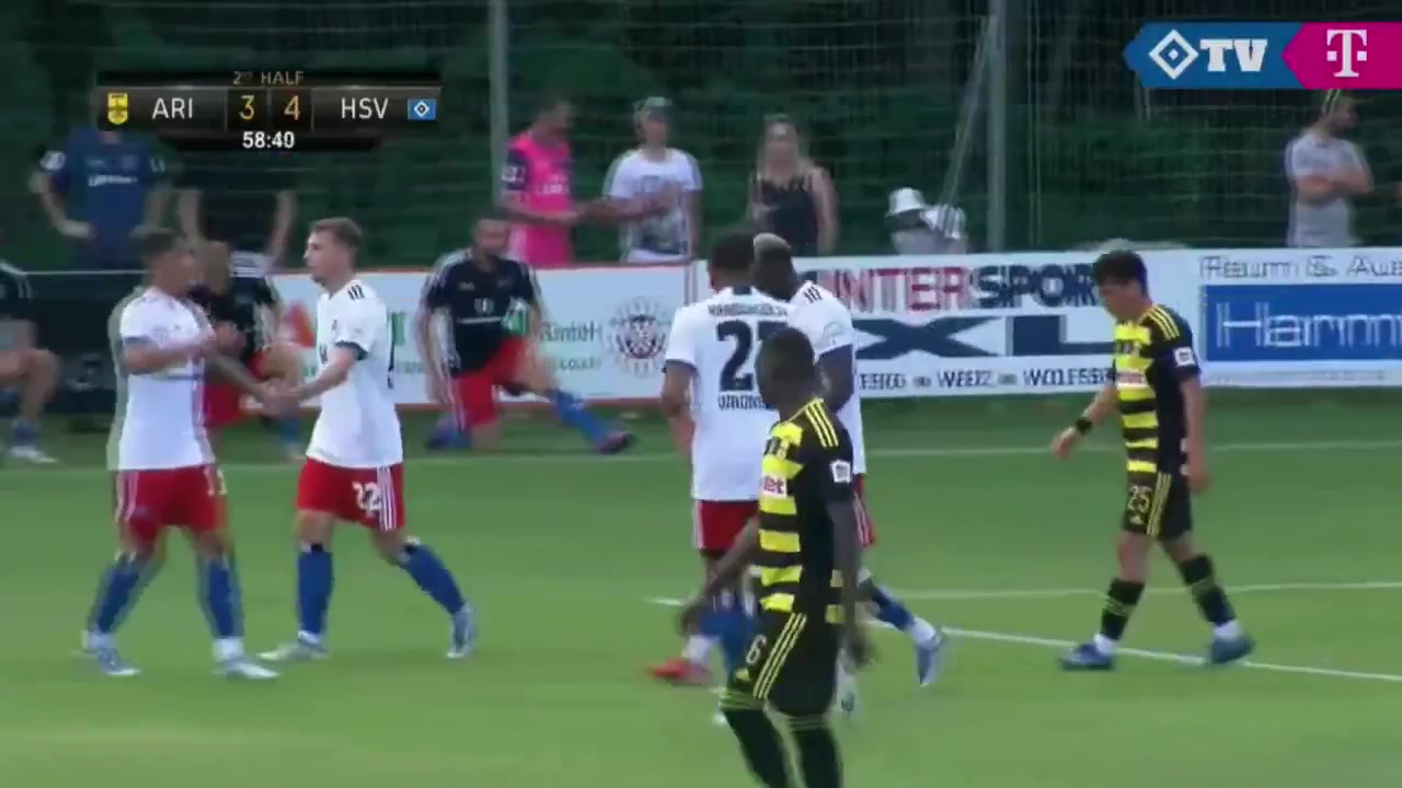 INT CF Hamburger SV Vs Aris Thessaloniki 59 phút Vào, ghi bàn 4:3