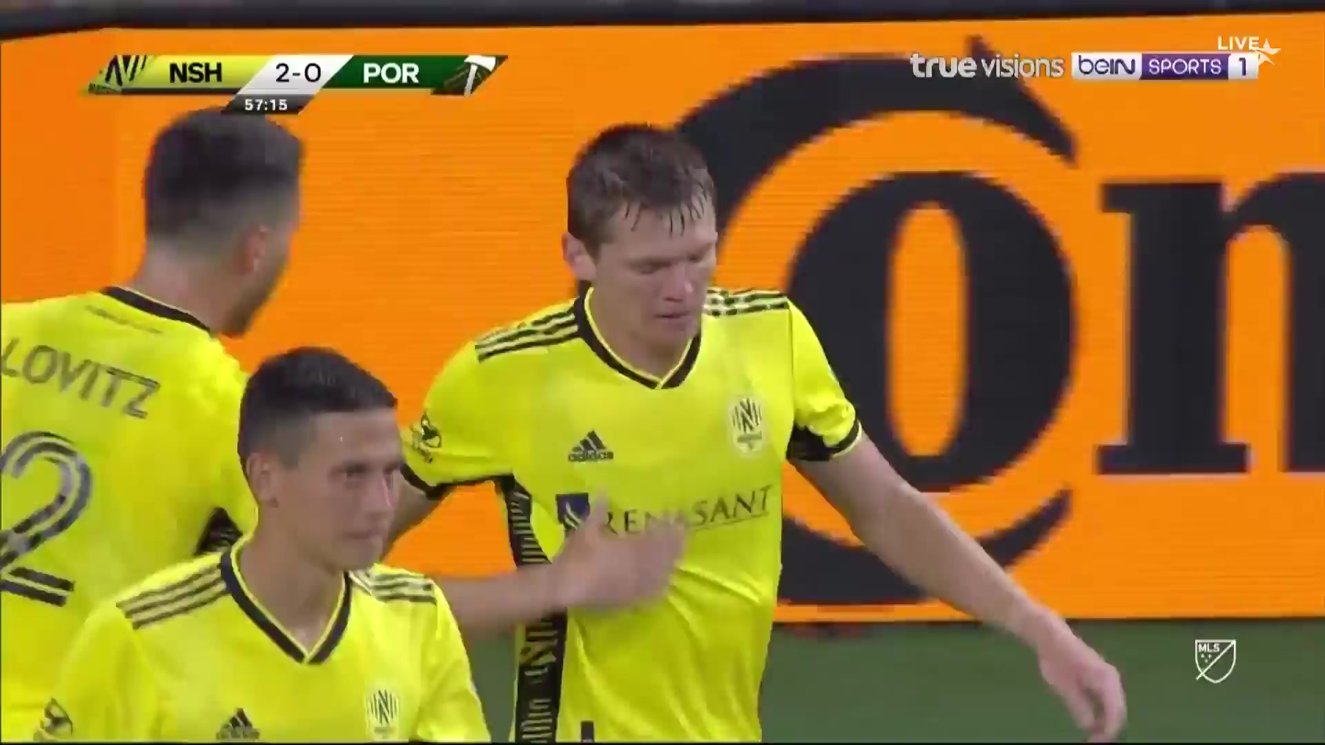 MLS Nashville Vs Portland Timbers 57 ทำประตู Hany Mukhtar ประตู, ทำคะแนน 2:0