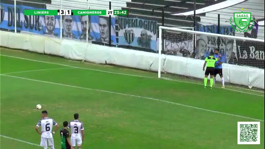 Torneo A Liniers Bahia Blanca Vs Deportivo Camioneros Gonzalo Vivanco Goal in 71 min, Score 3:2